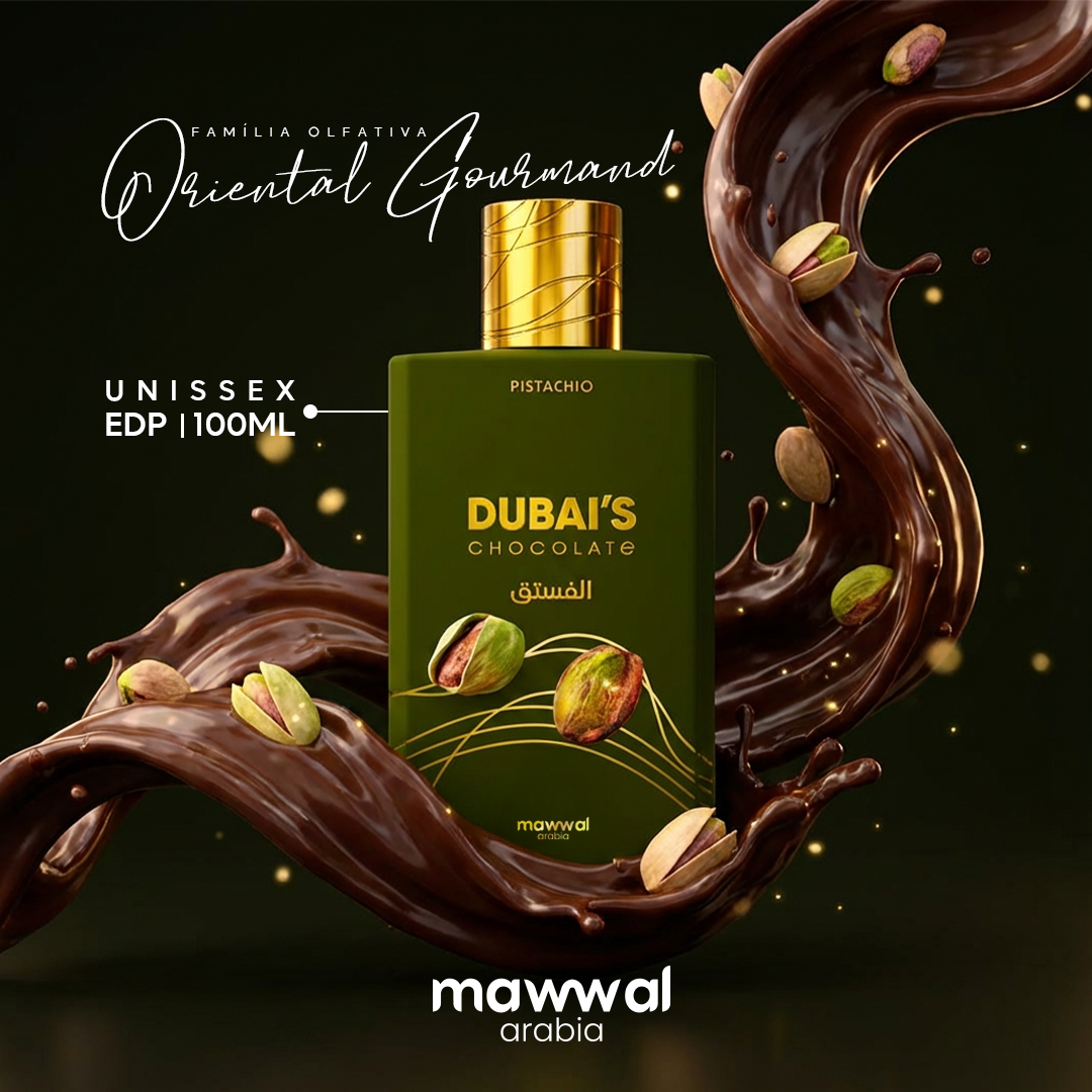 Mawwal Dubai's Chocolate Pistachio Unisex 100ml Eau de Parfum